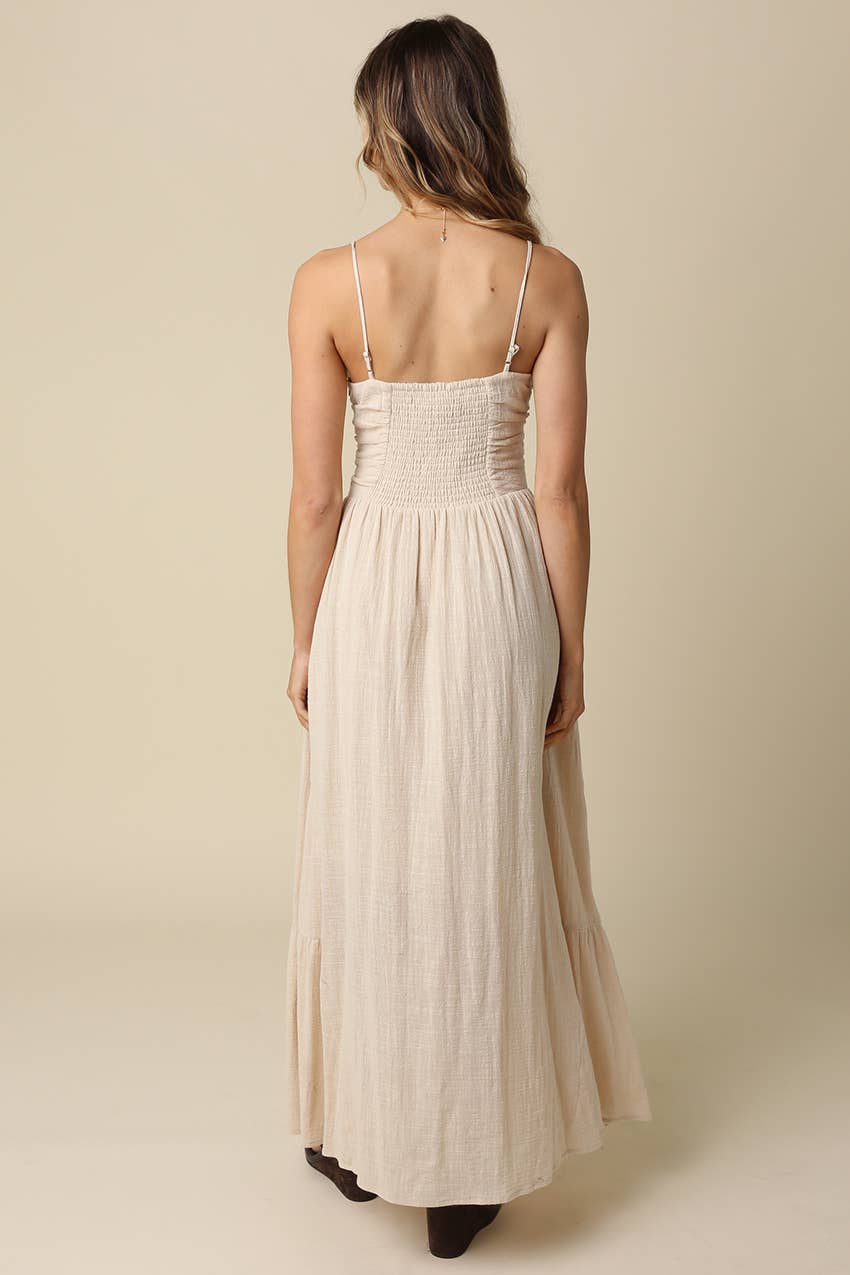 Mary V-Neck Maxi Dress