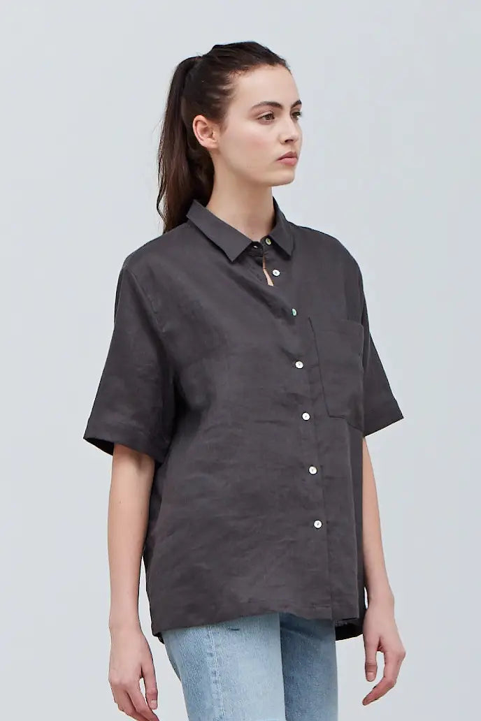 His Linen Shirt