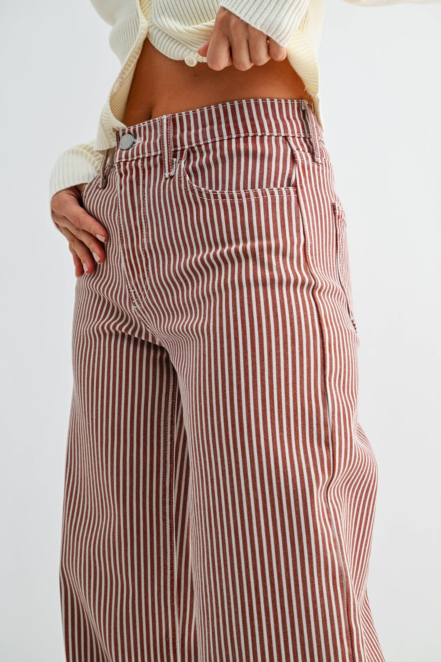 The Striped Relaxed Straight