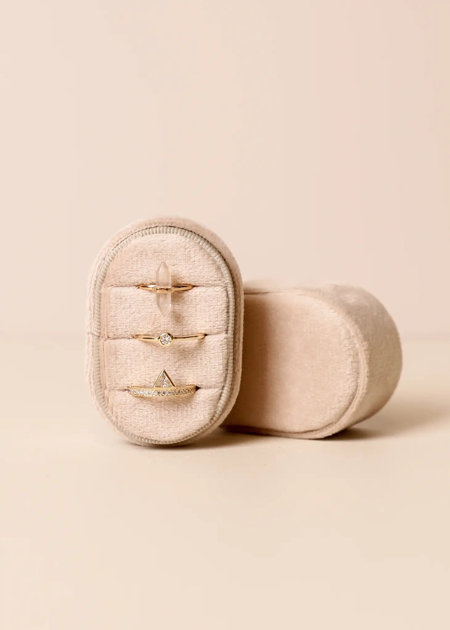 Medium Velvet Jewelry Box
