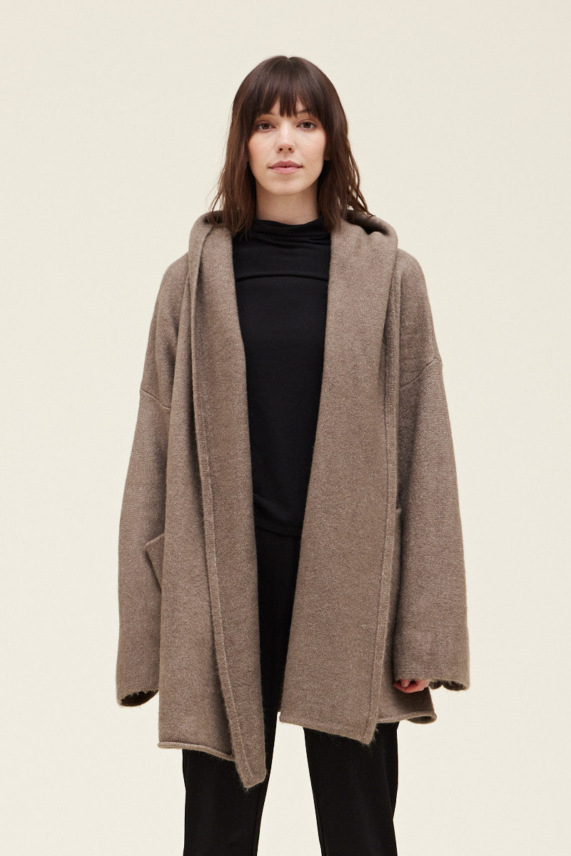 Hooded Field Cardigan