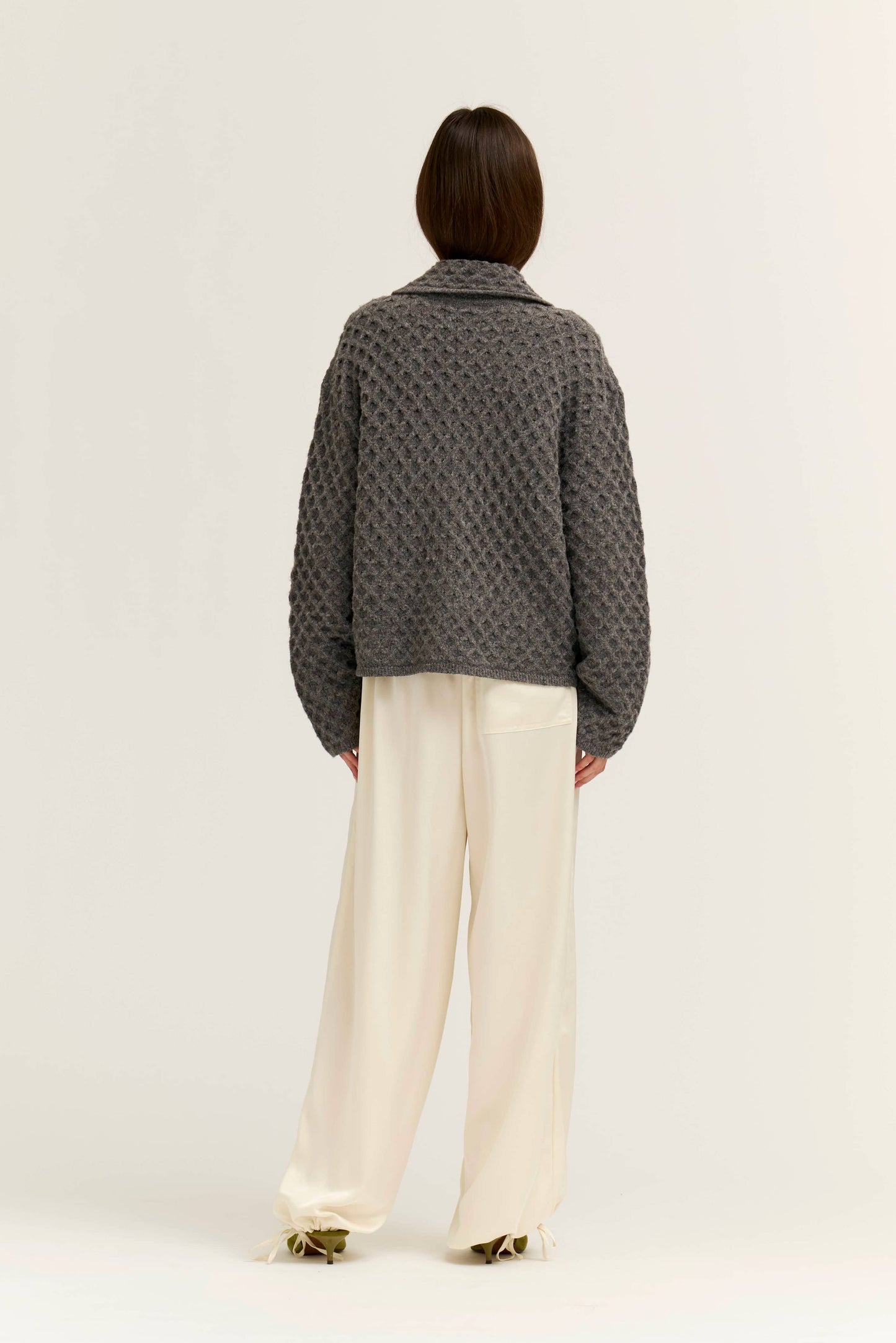 Diamond Knit Cardigan