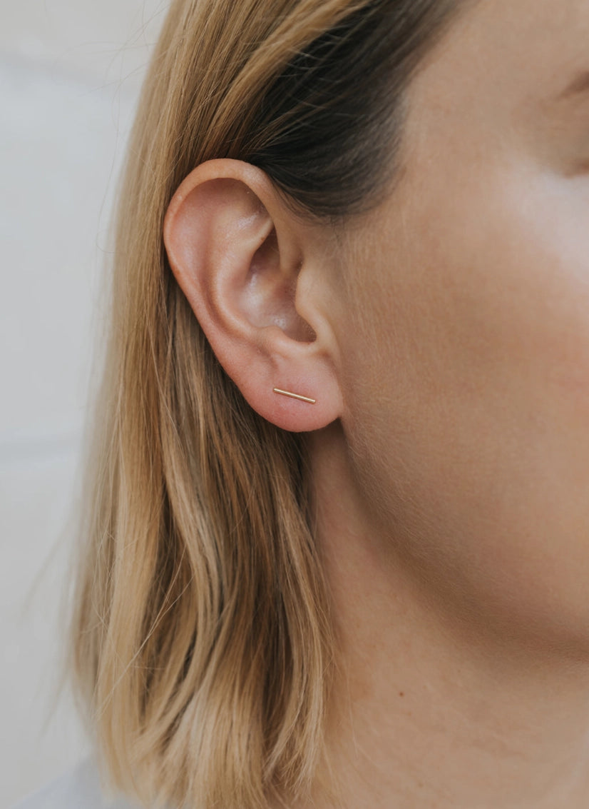 Minimalist Bar Earrings