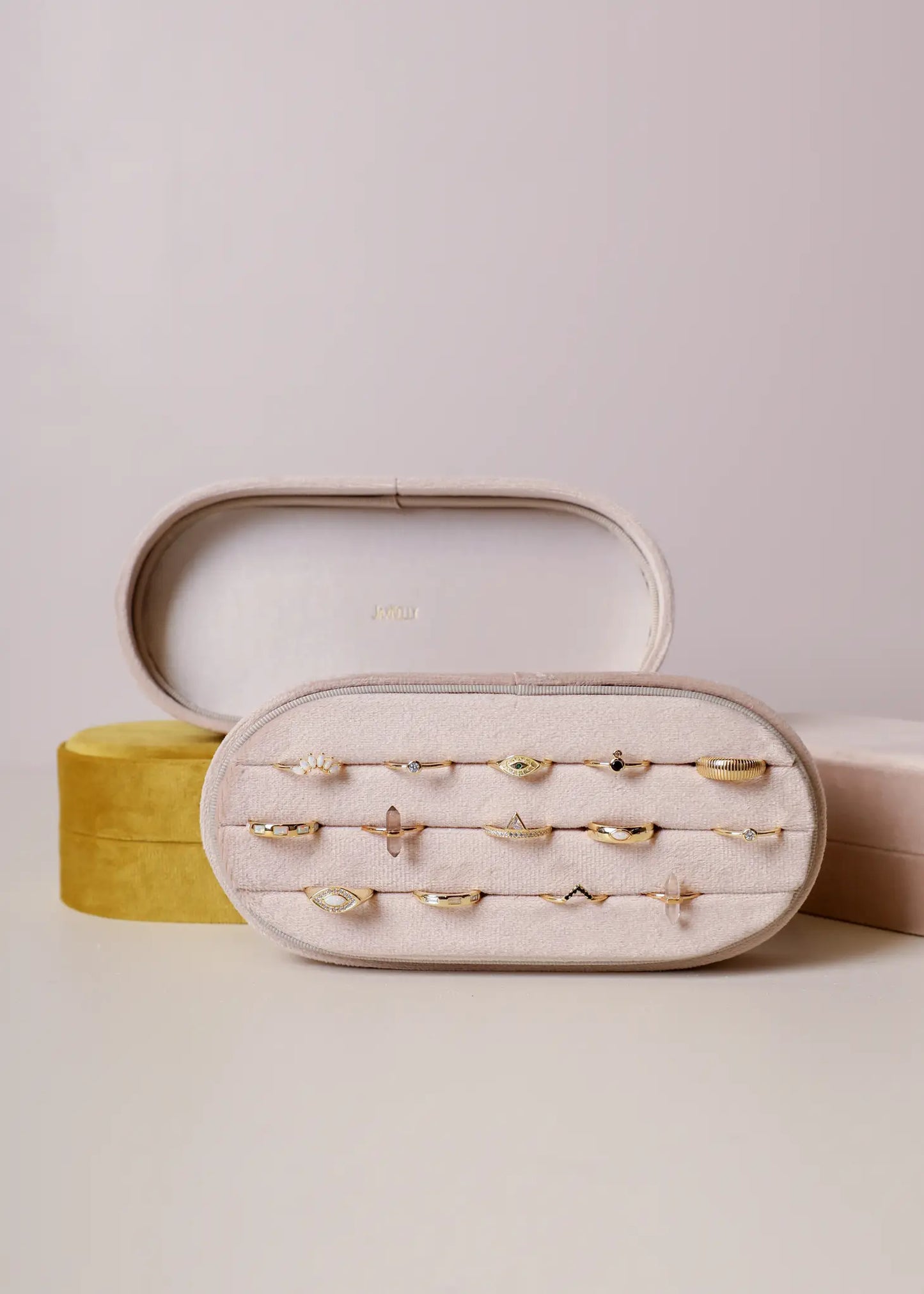 Large Velvet Jewelry Box
