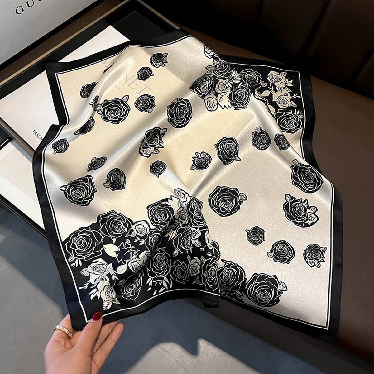 Rose's Silk Scarf