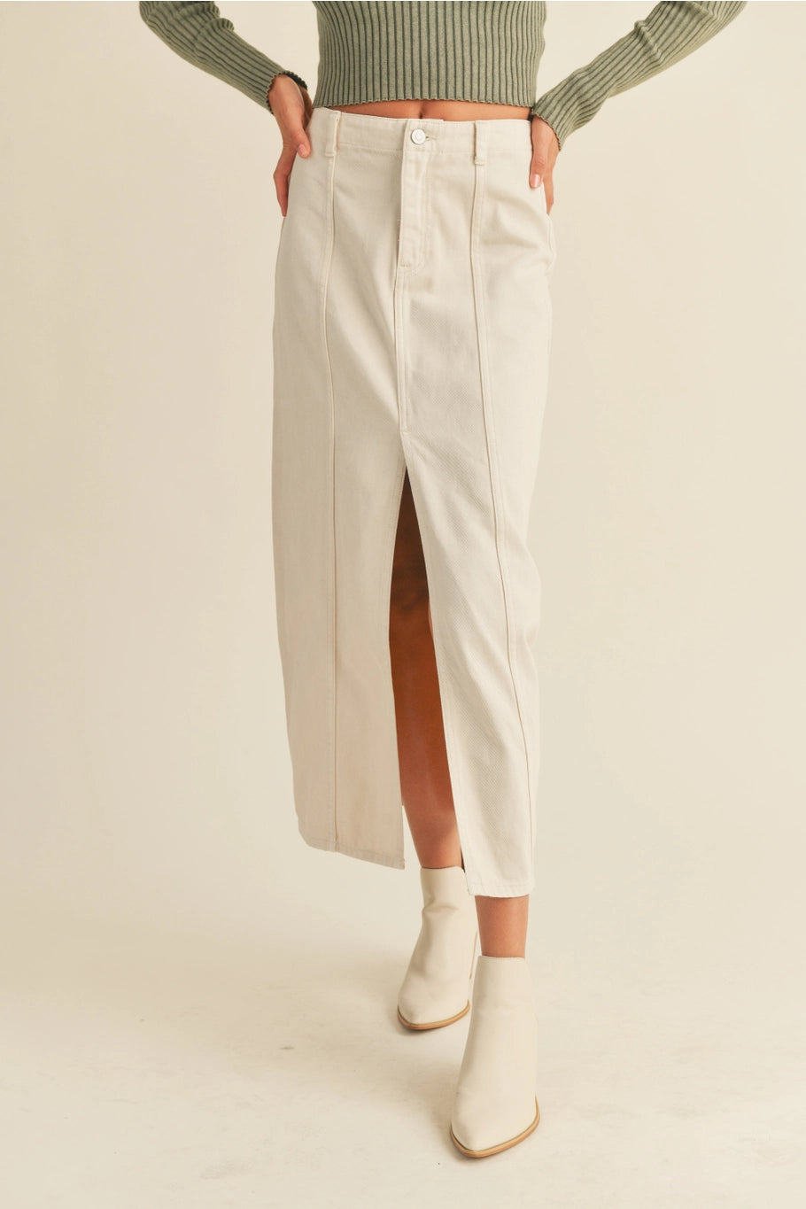 Winter White Skirt