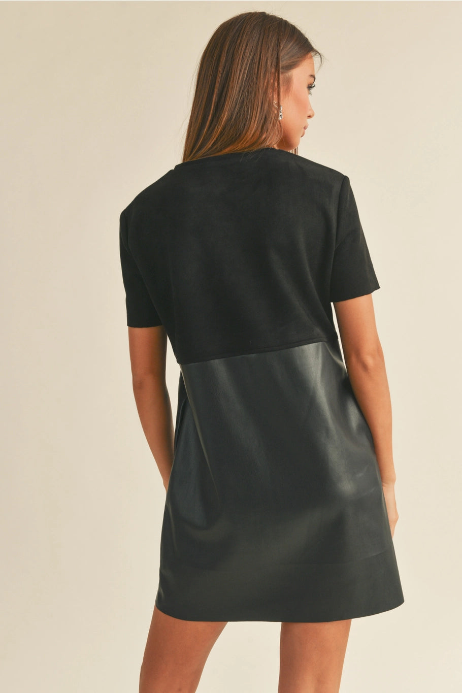 Mini Leather Dress