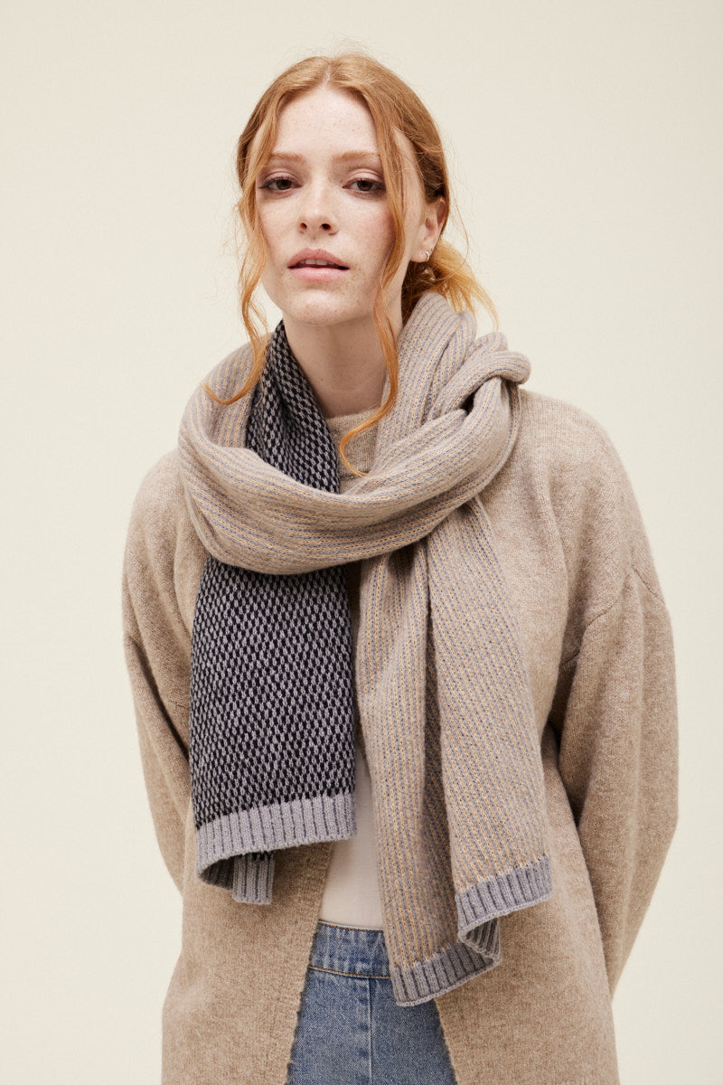 Mix Knit Scarf