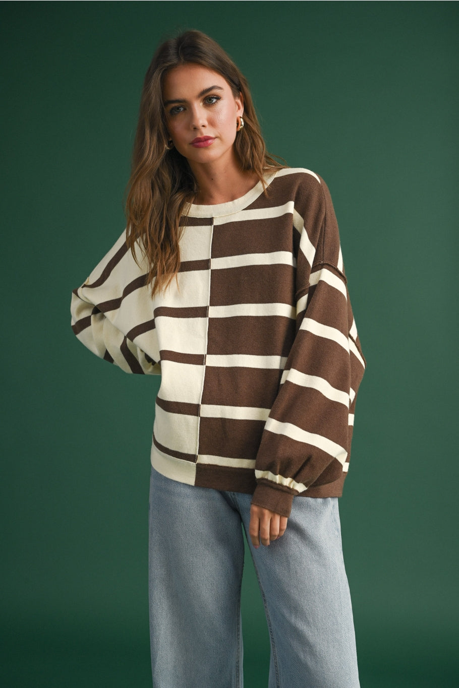 The Double Stripe Sweater
