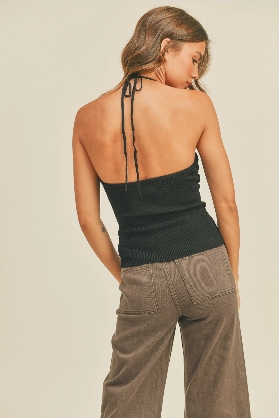 Knit Halter Top