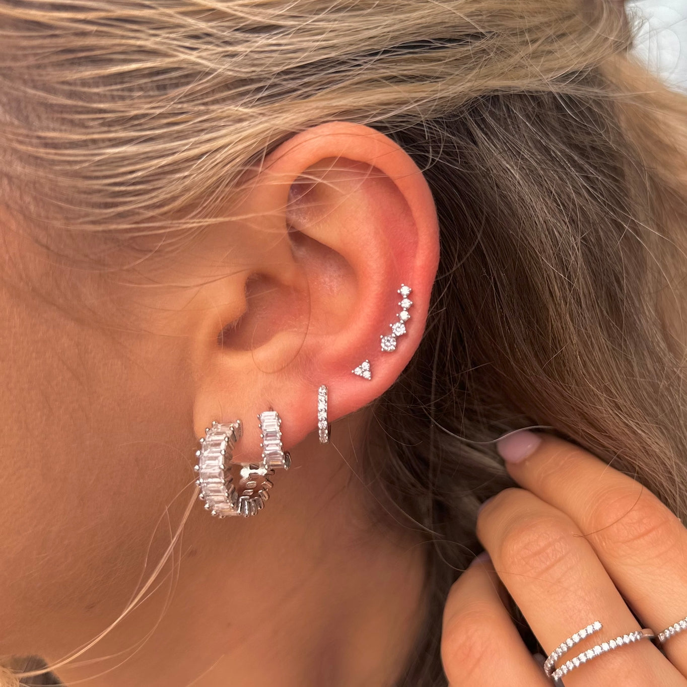 Esther Hoops ~ Silver