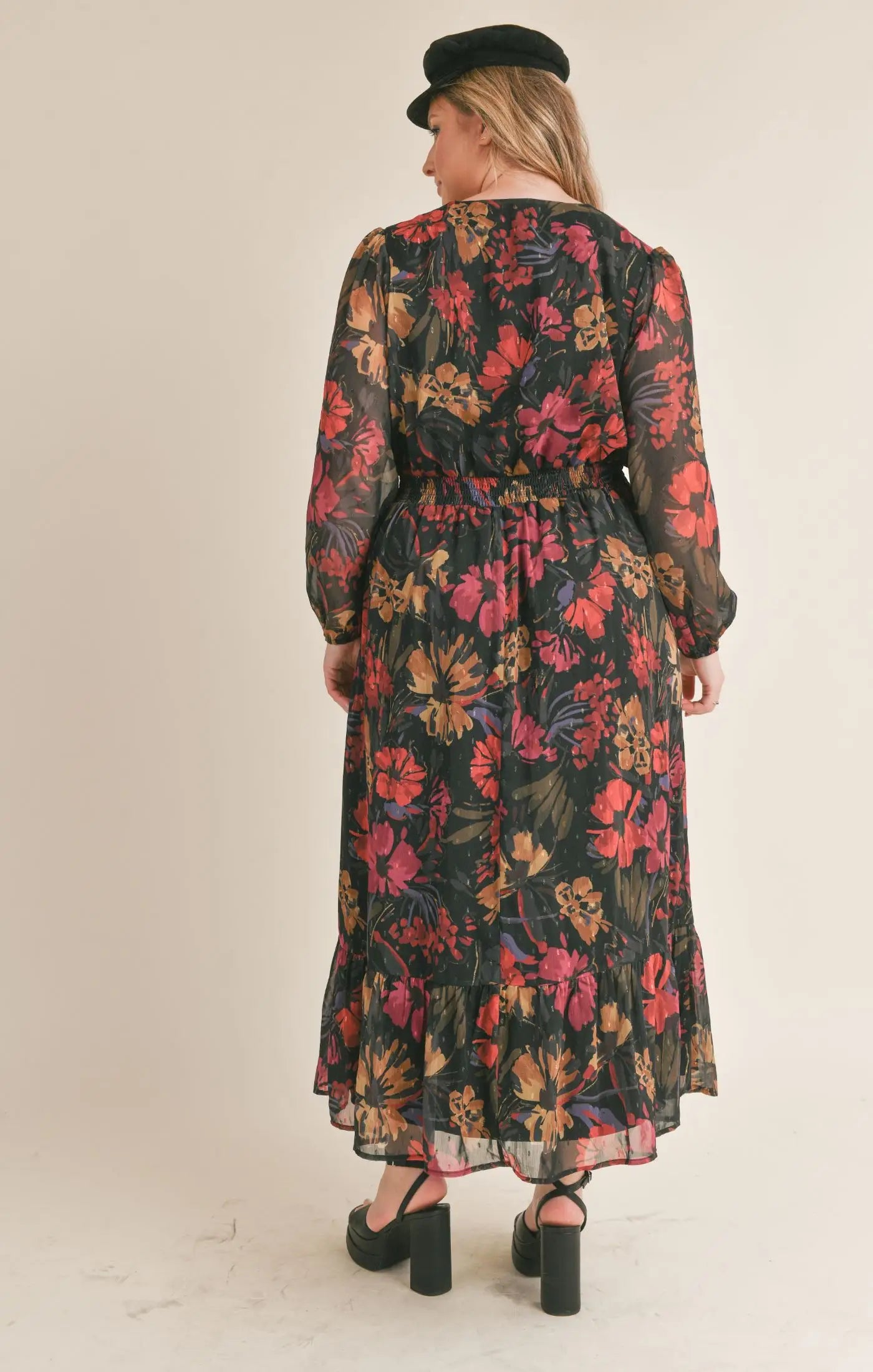 Moody Floral Dress
