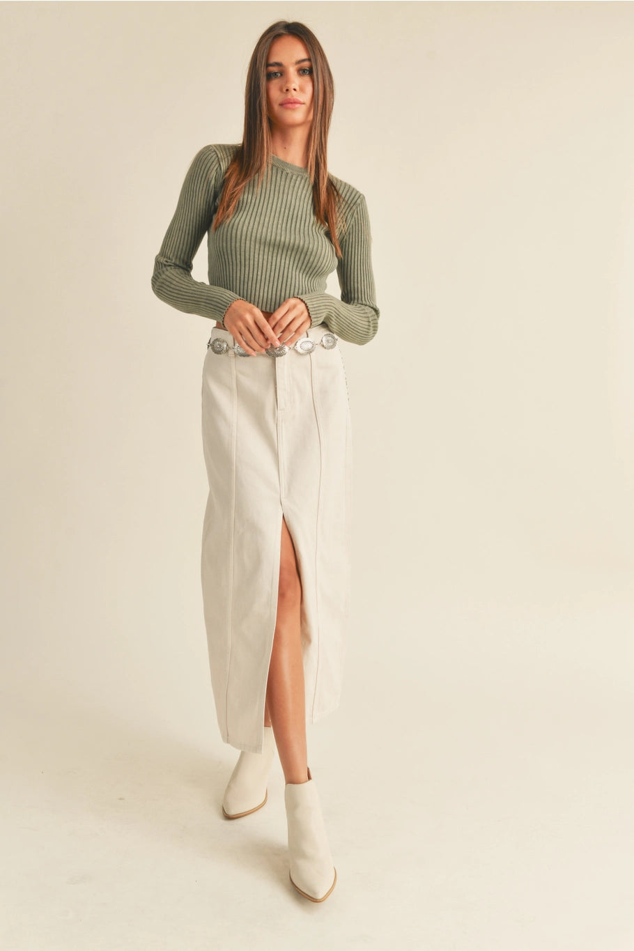 Winter White Skirt