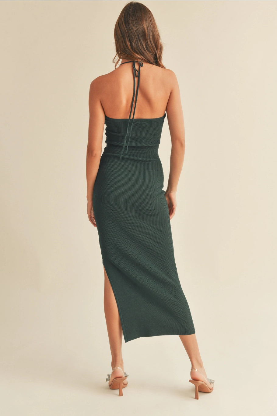 Knit Halter Dress