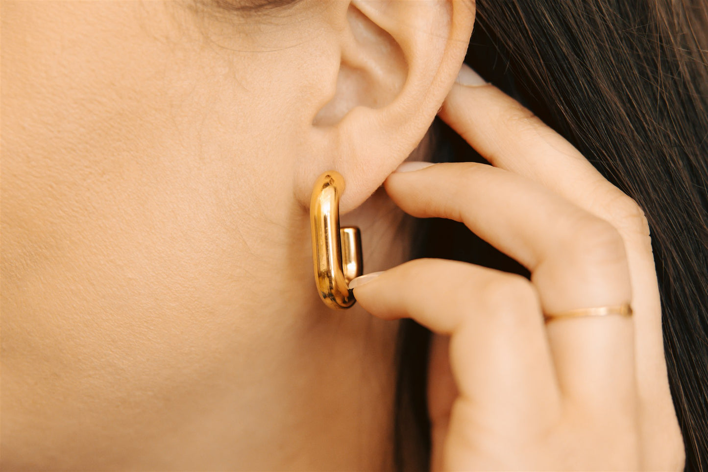 Daphne Gold Hoops