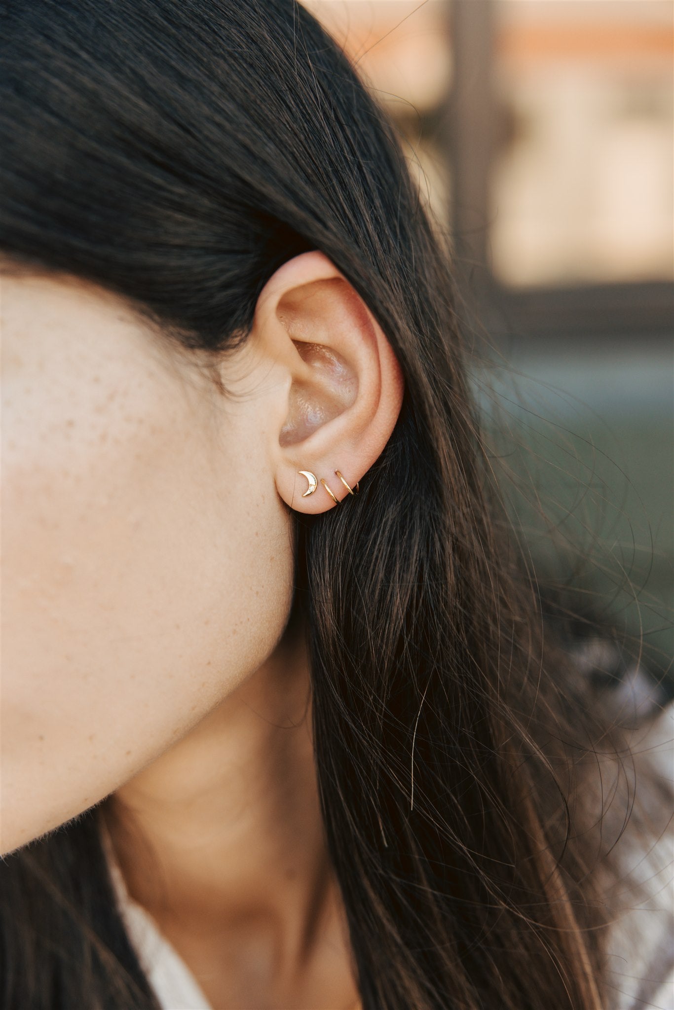 Minimalist Spiral Earrings