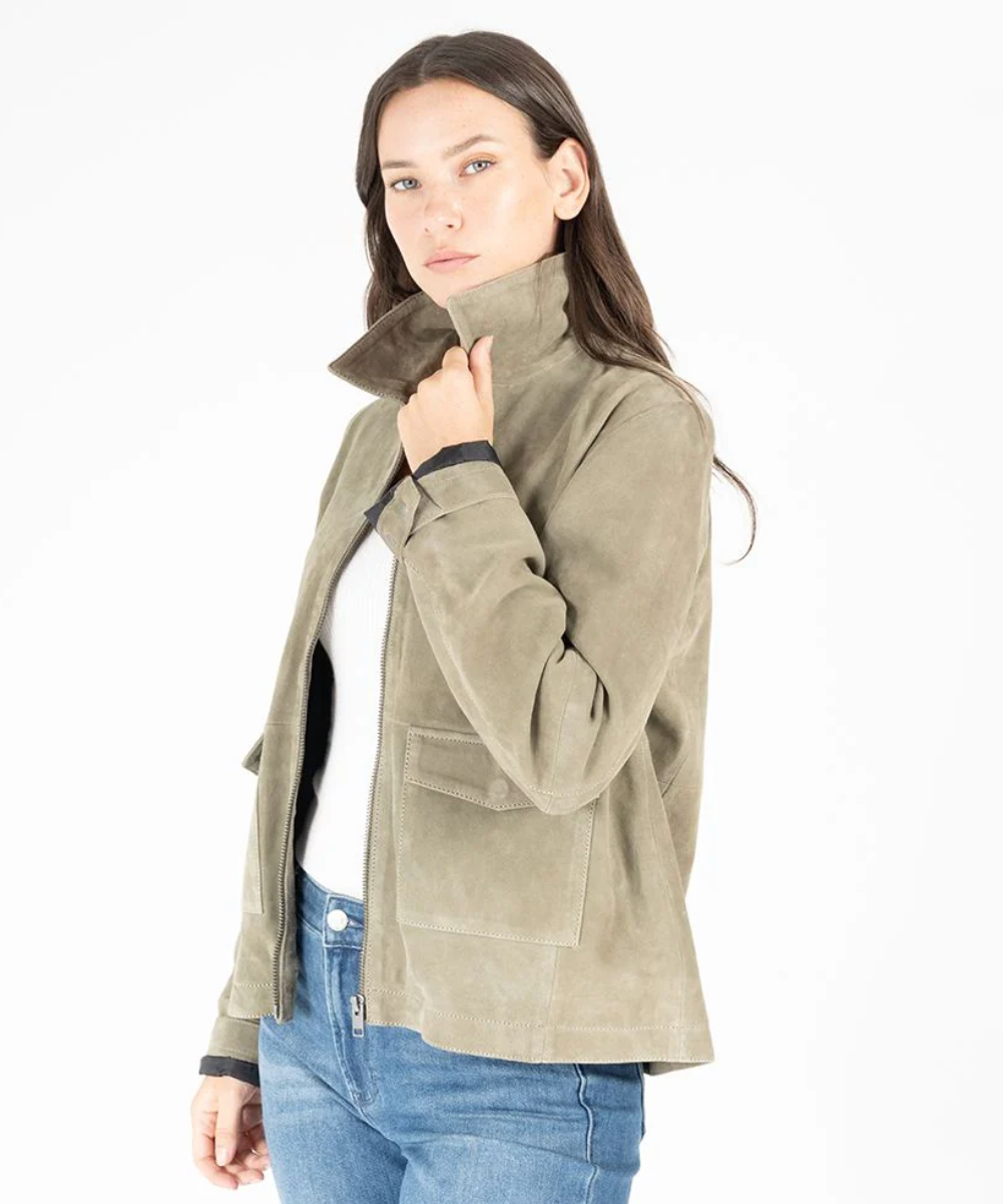 Yaima Lather Jacket