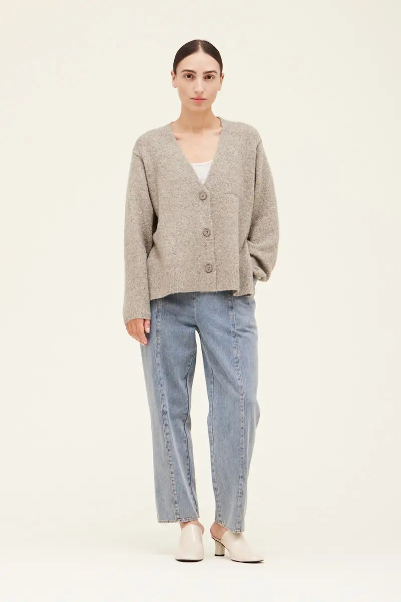 Vent Knit Cardigan