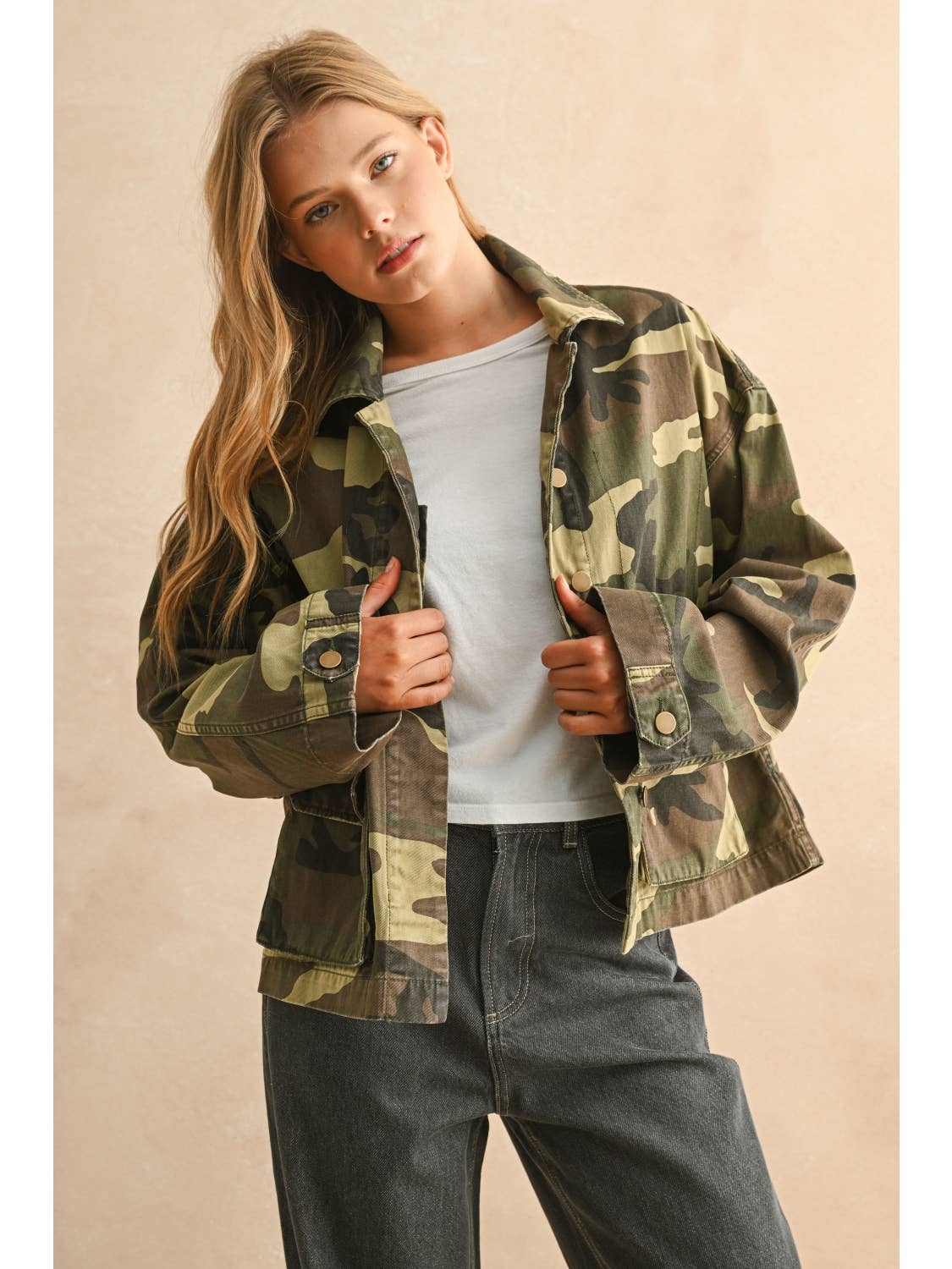 Camo Cinch Jacket