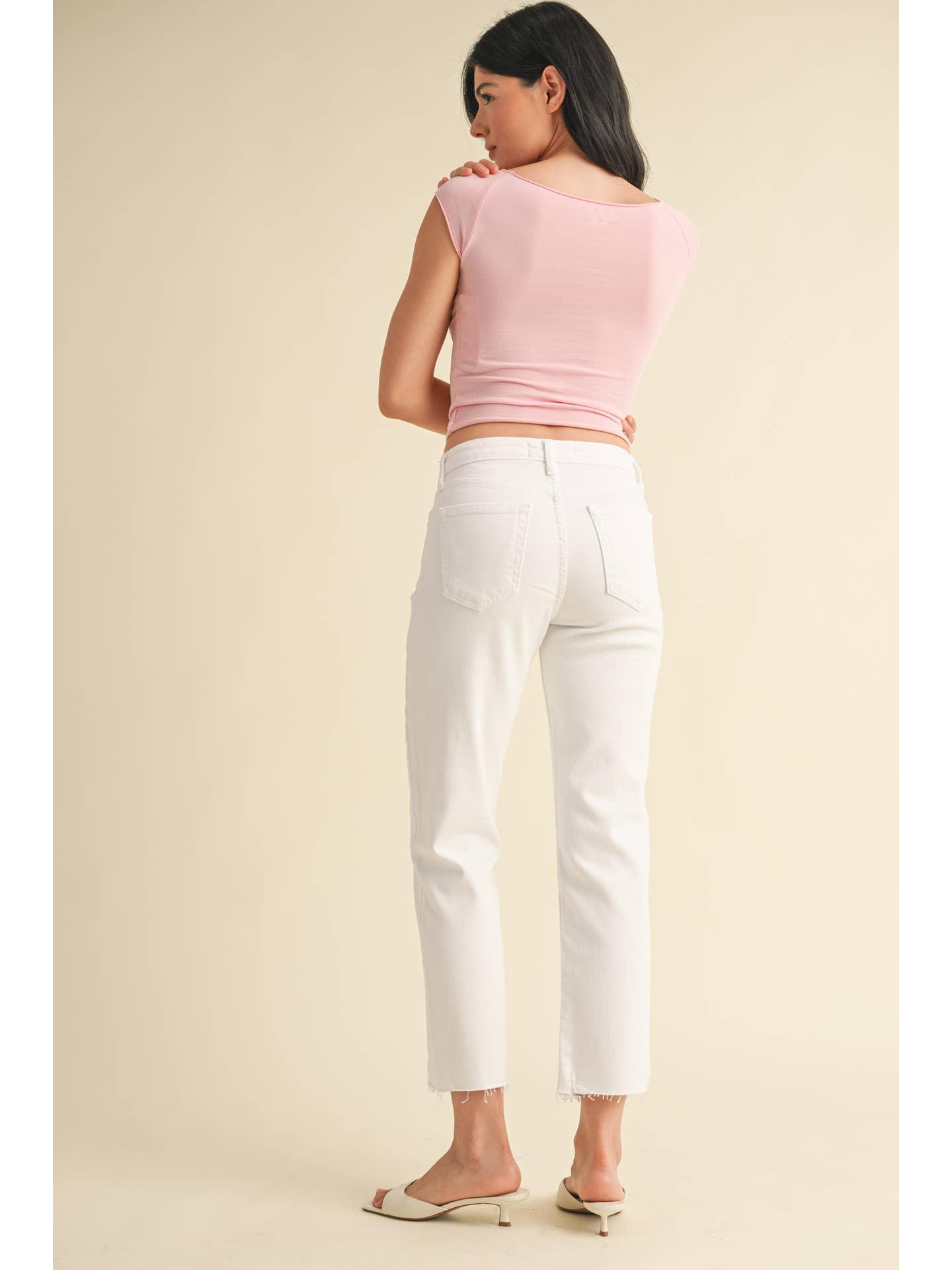 The Vintage Straight White