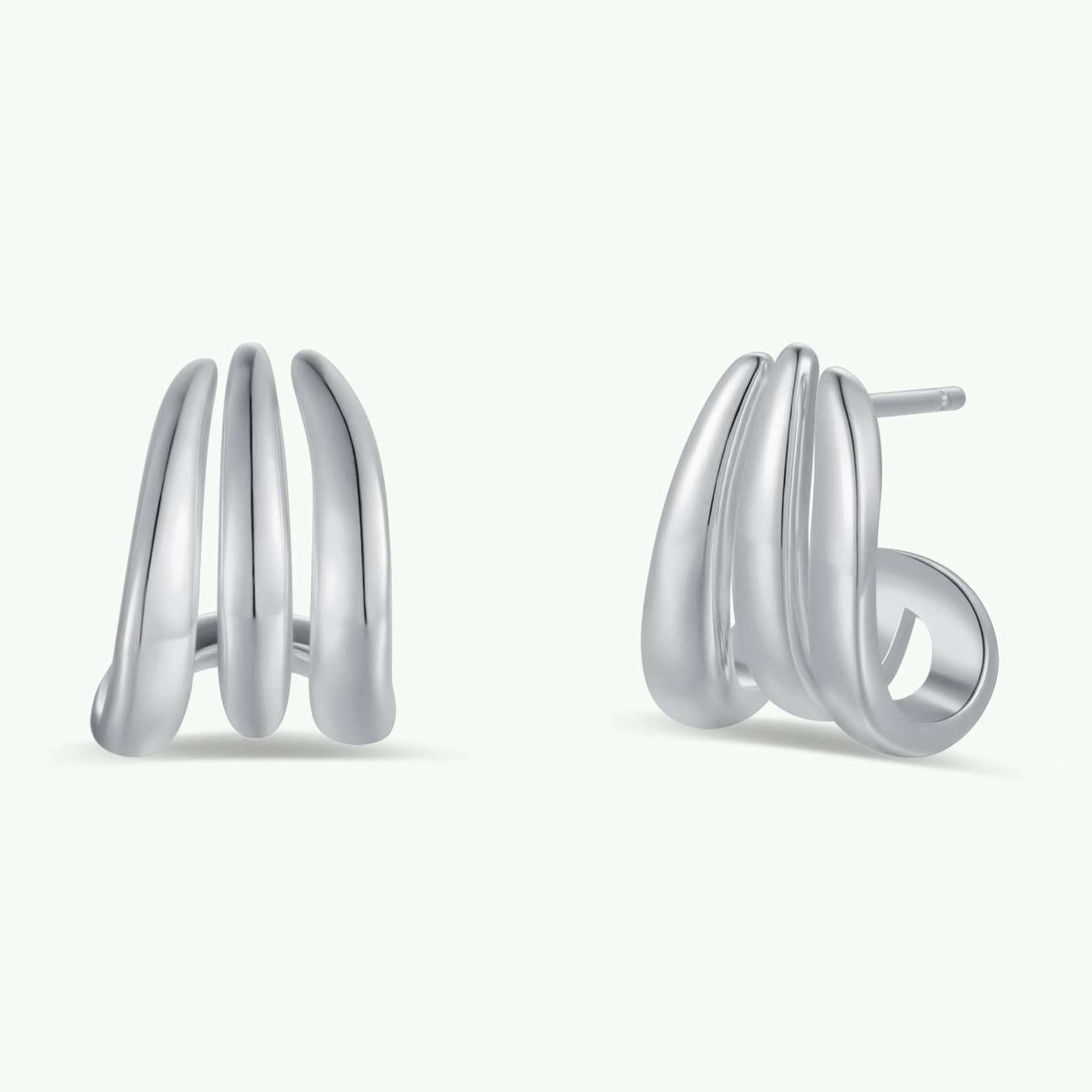 Three Hoop Huggie