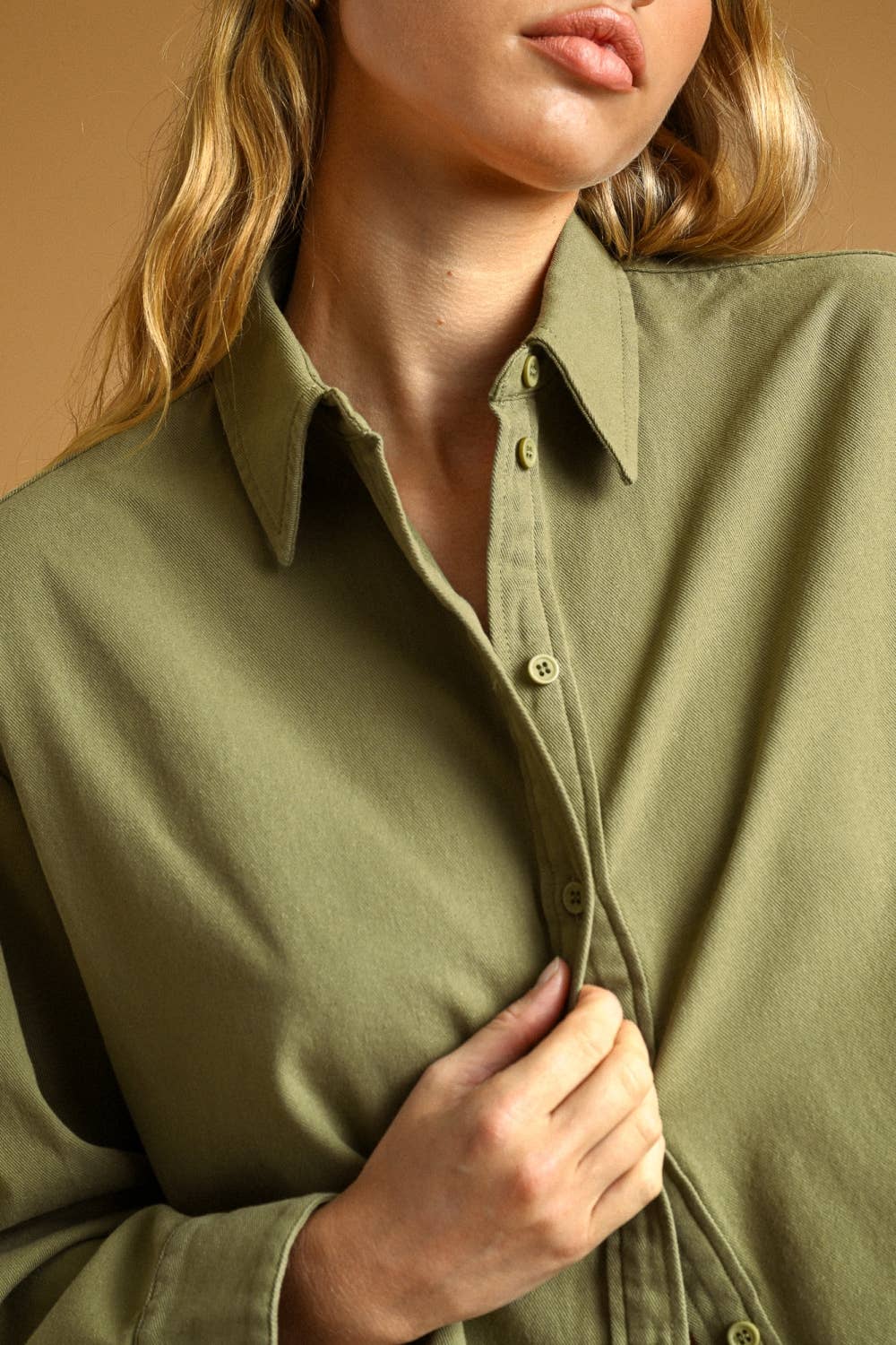 Cropped Work Shirt