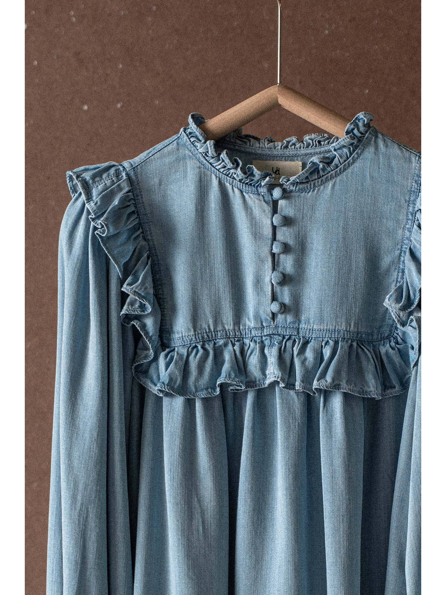 Victoria's Ruffle Blouse