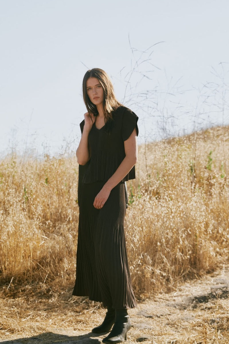 Aubrey's Pleat Skirt