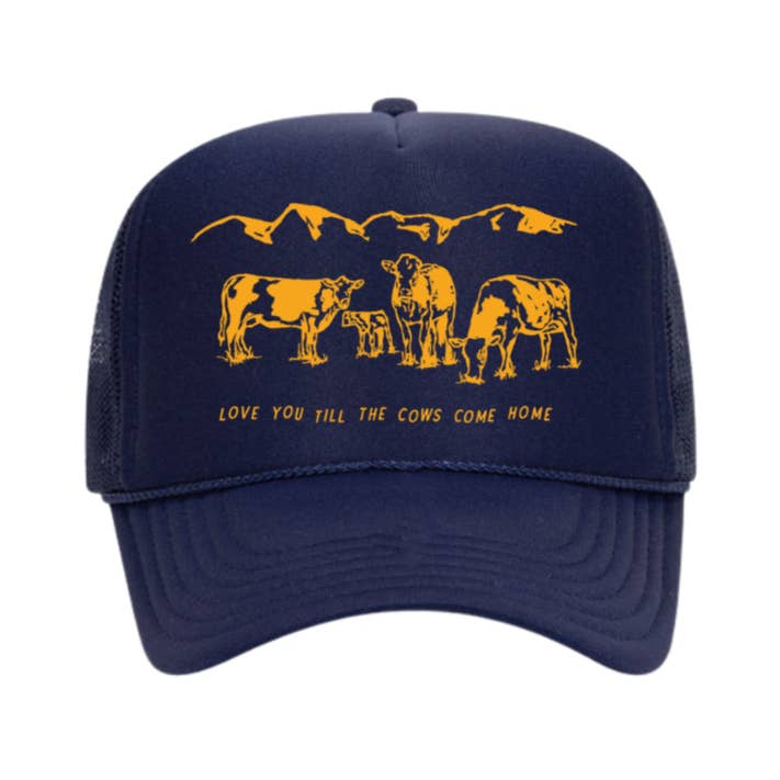 "Love Till Cows Come Home" Trucker Hat