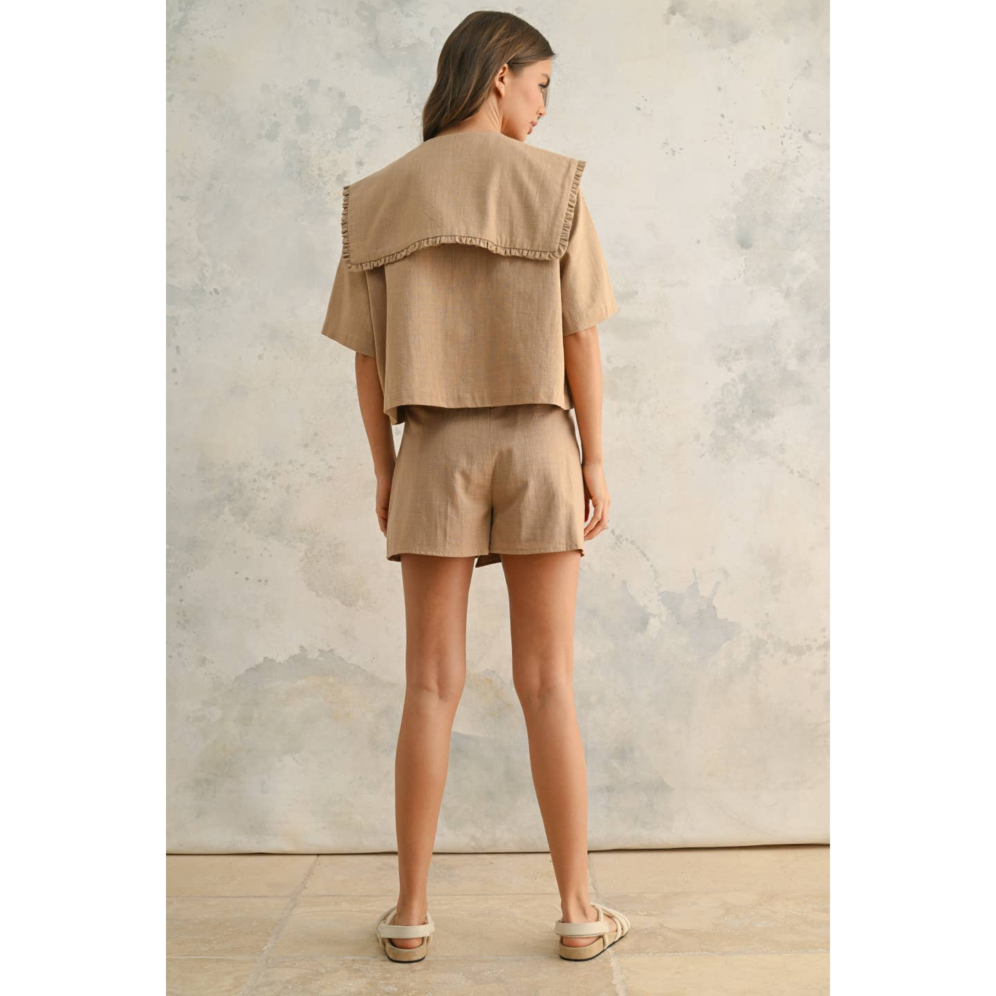 Linen Skort