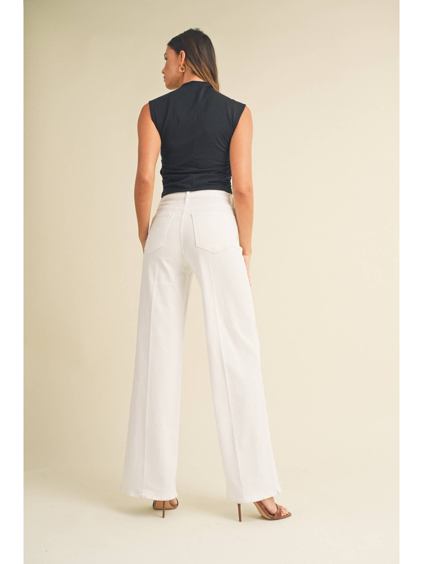White Palazzo Jean