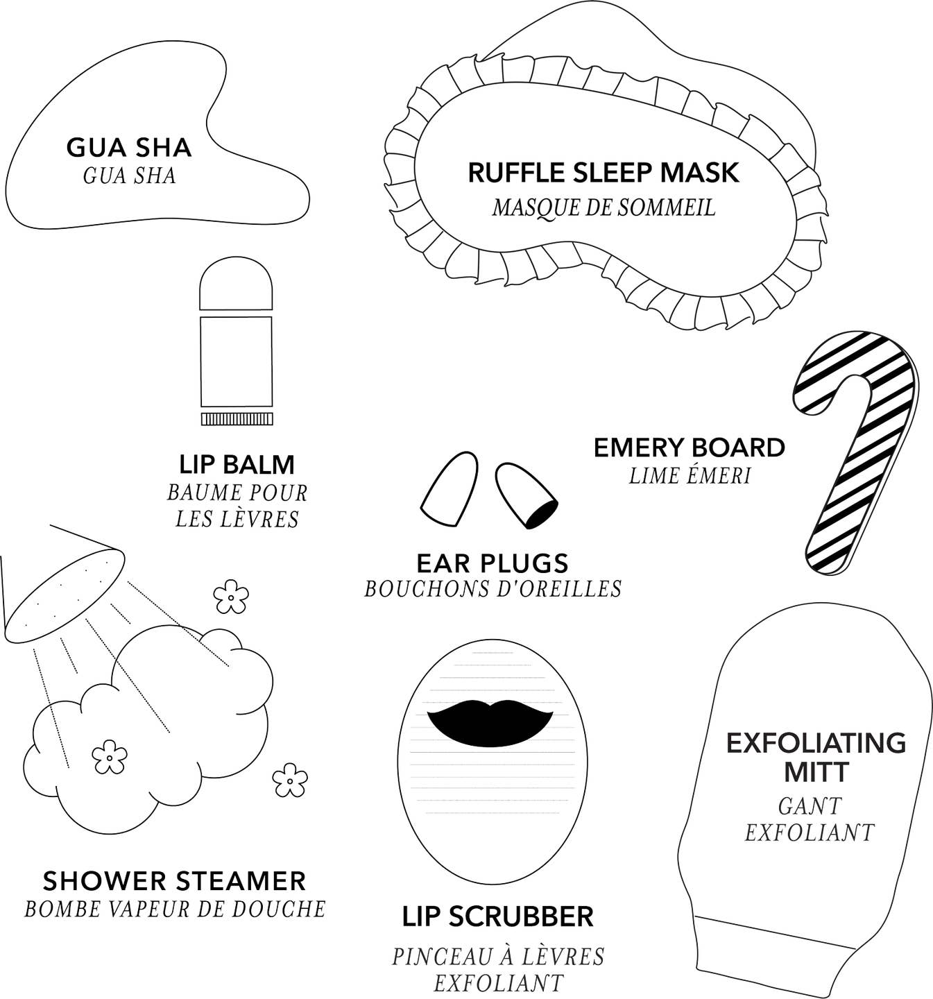 Ho Ho Ho Holiday Spa Kit