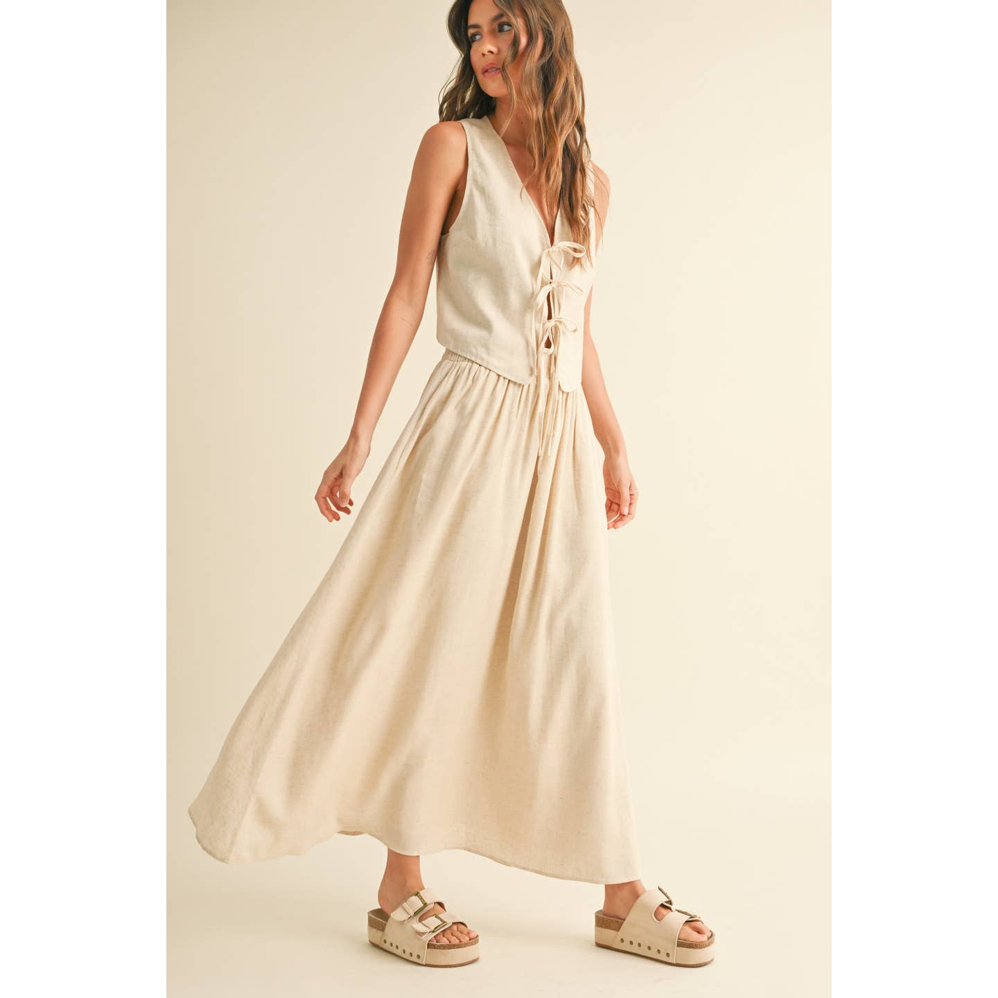 Linen Summer Skirt