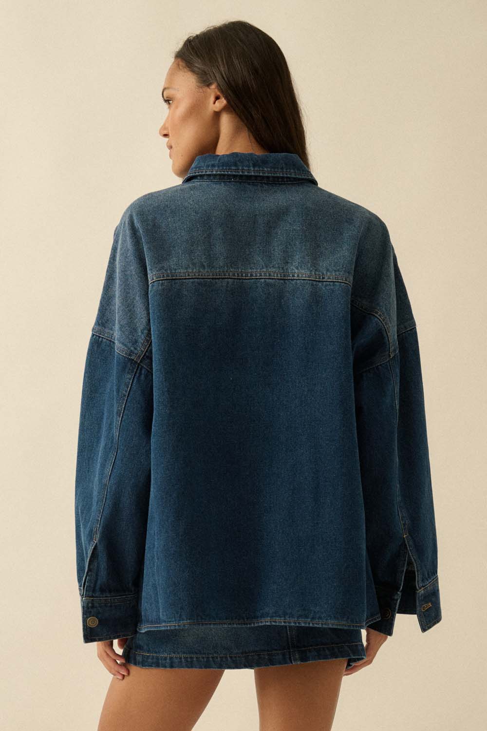 Ombre Denim Jacket