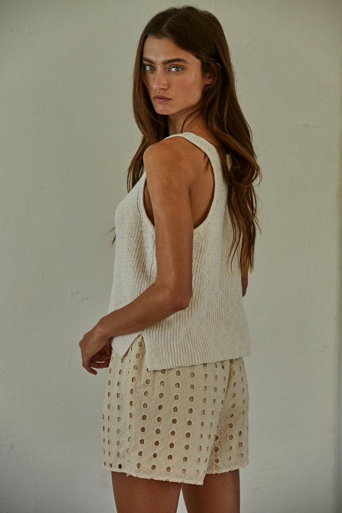 Knit Sweater Tank