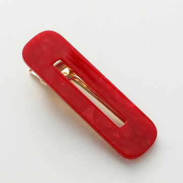 Gemma Classic Hair Barrette VDay