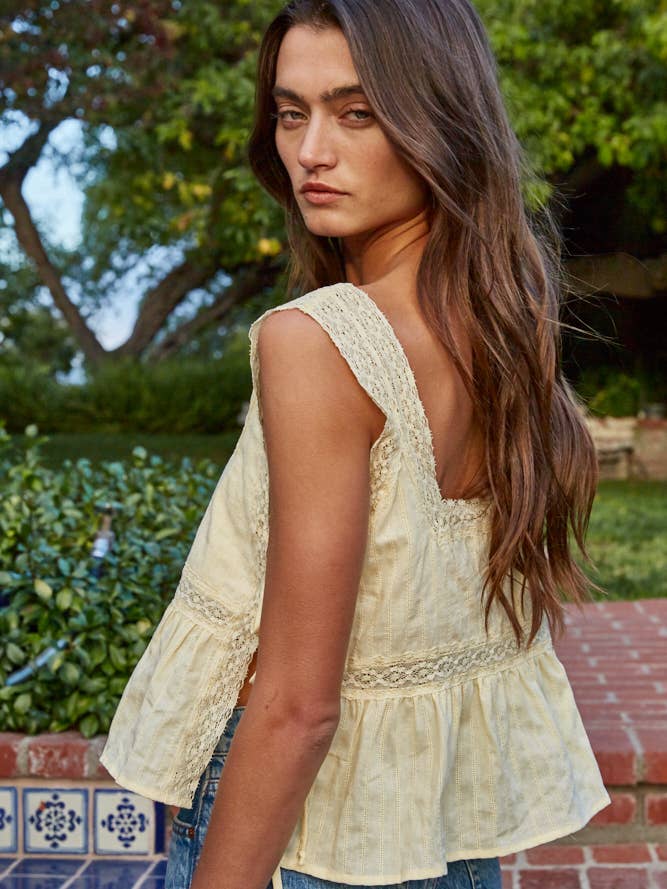 Whimsy Lace Tank