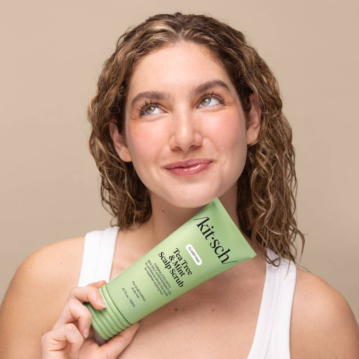 Kitsch Clarifying Tea Tree & Mint Scalp Scrub