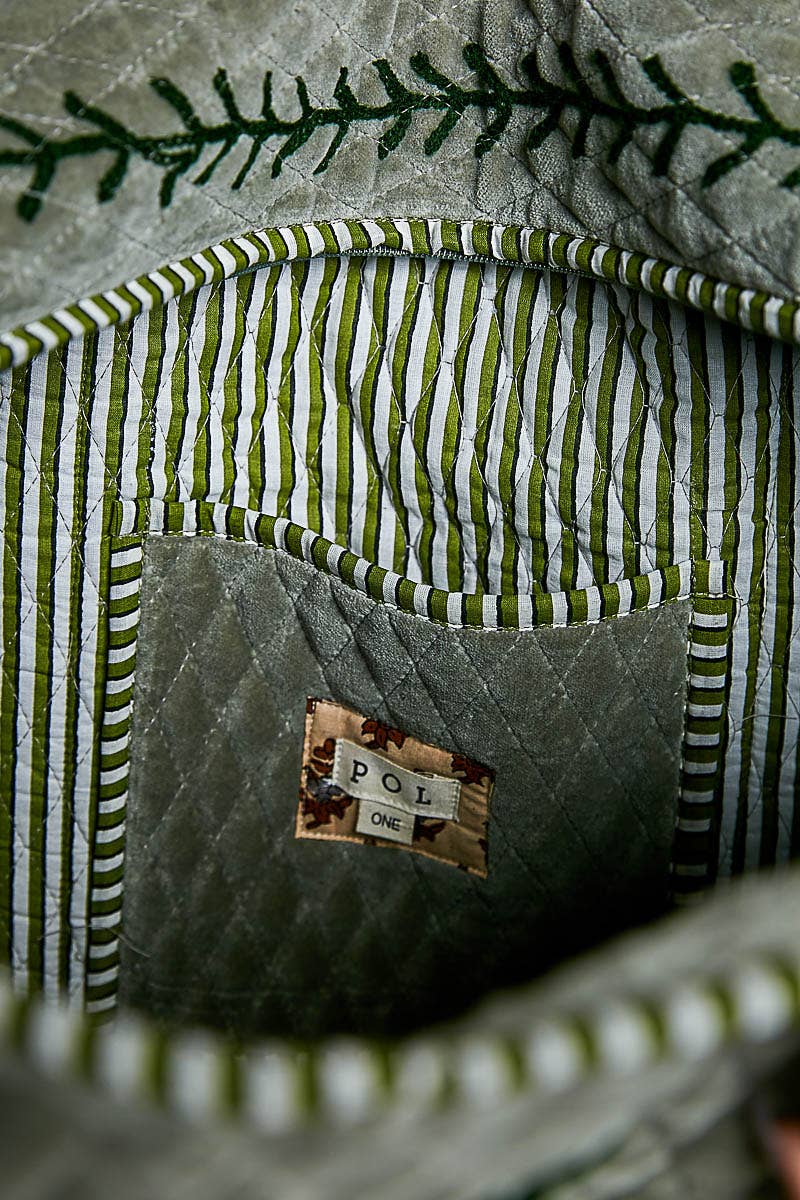 Diamond Quilted Tote Bag
