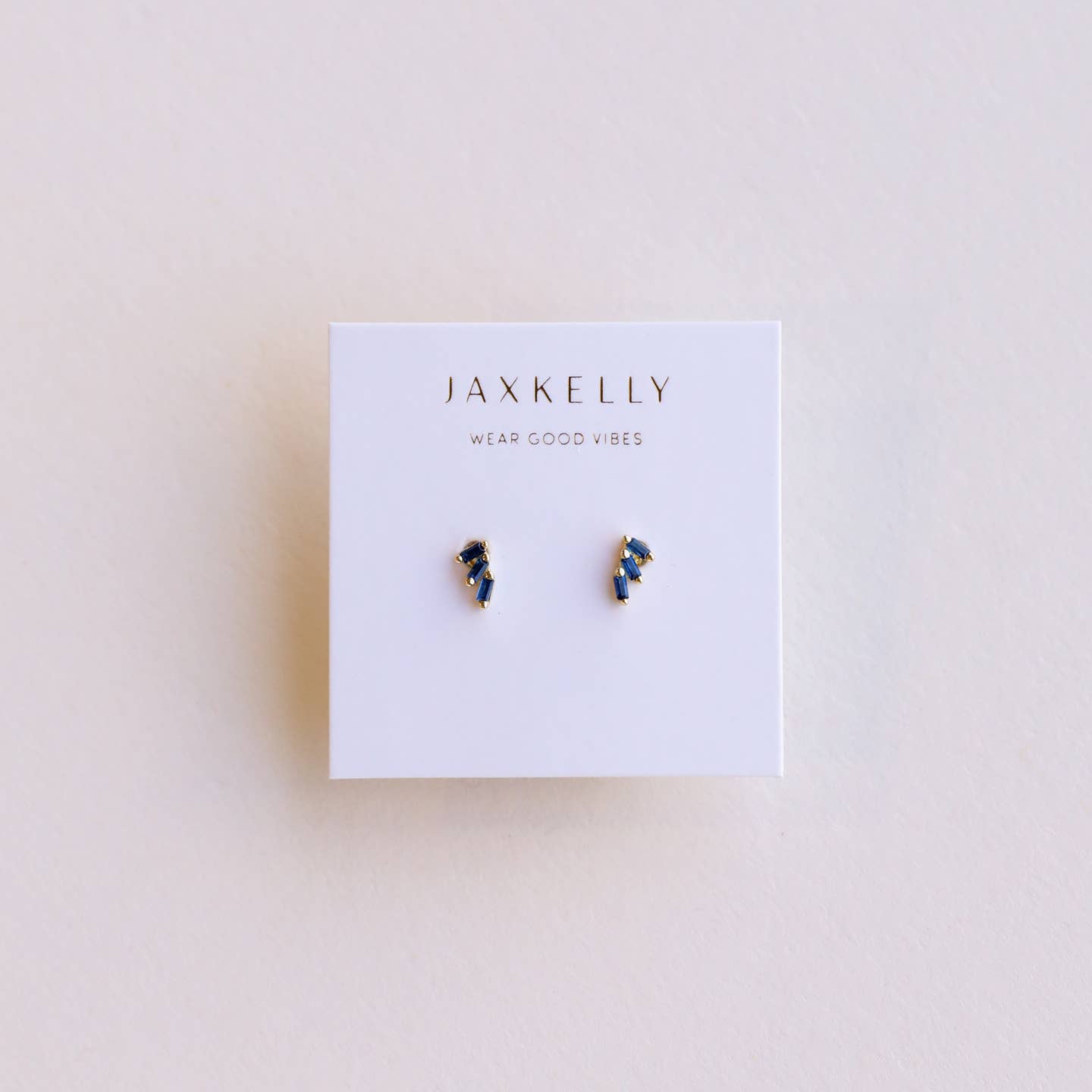 Sapphire Trio Studs