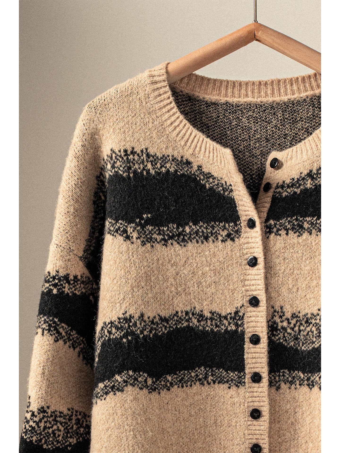 Western Strip Cardigan