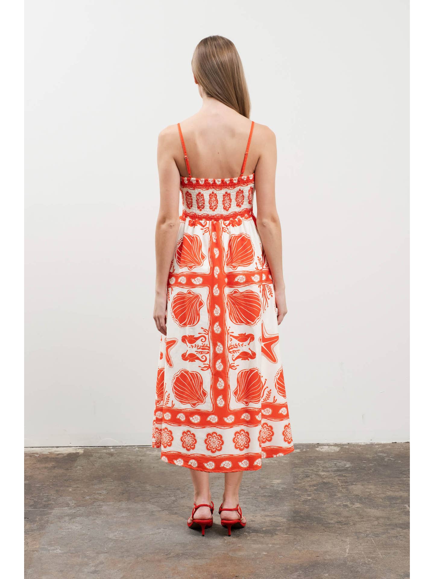 Seashell Midi Dress