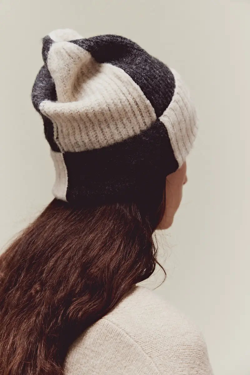 Color Block Beanie