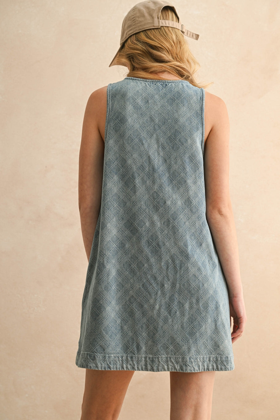 Diamond Denim Dress