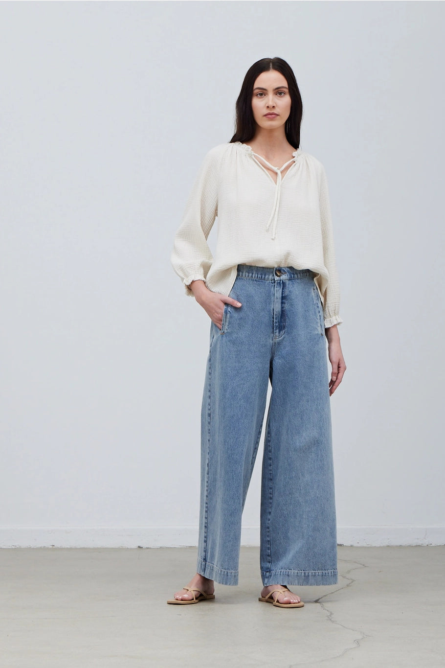 Wide Leg Denim