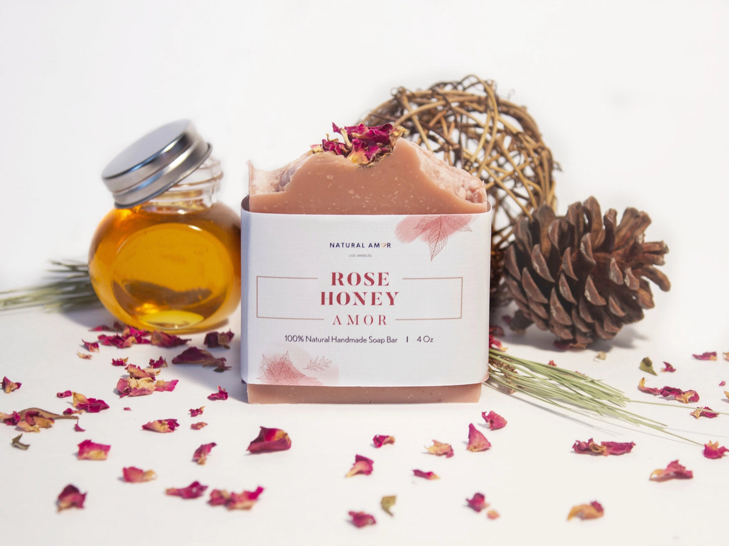 Rose & Honey Soap