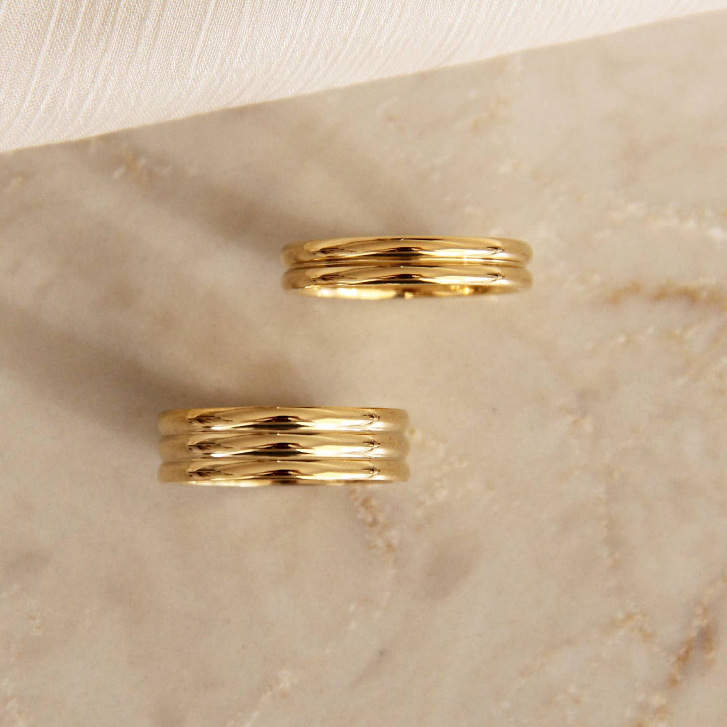 Double Band Cigar Ring
