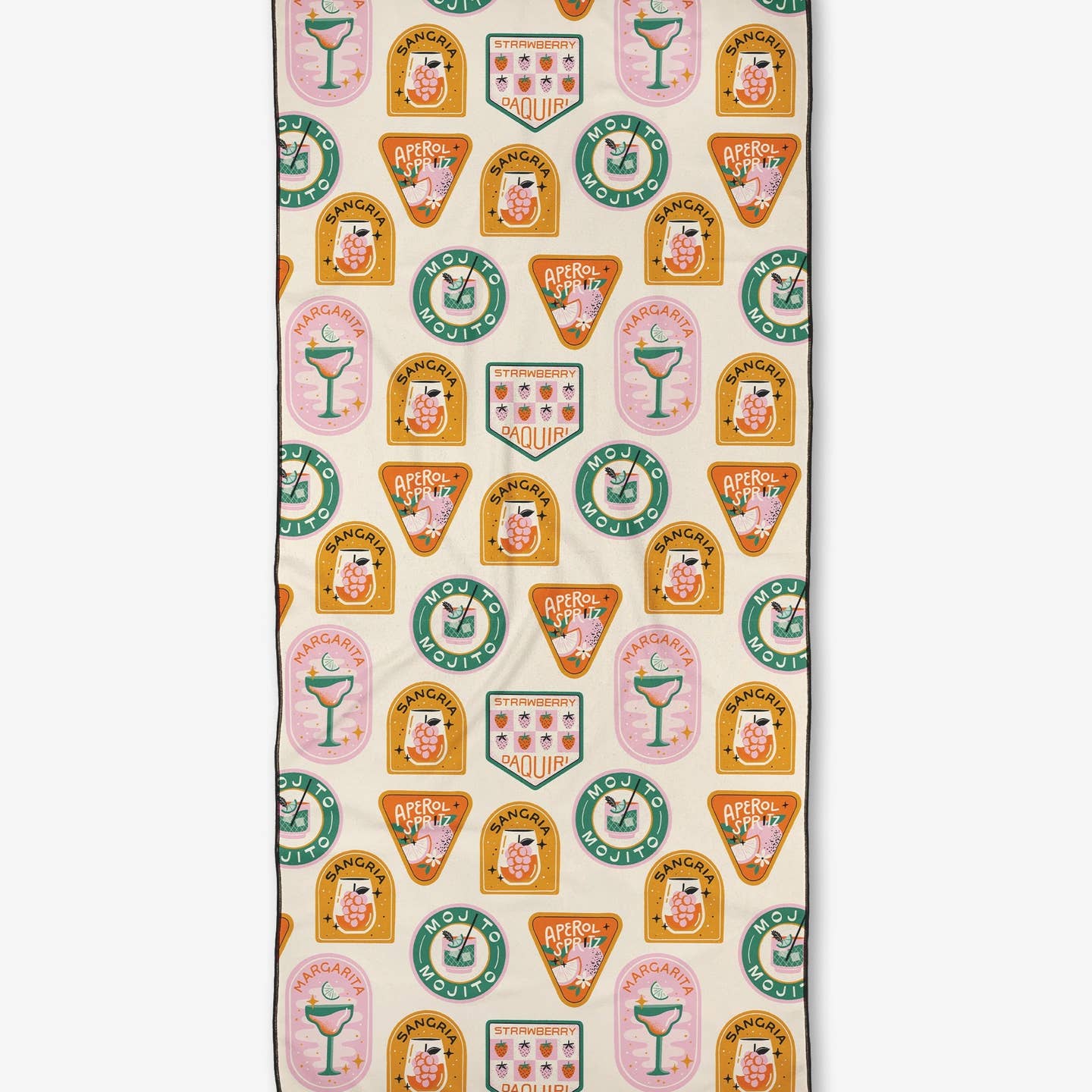 "Cocktail Scout Badge" Beach Towel
