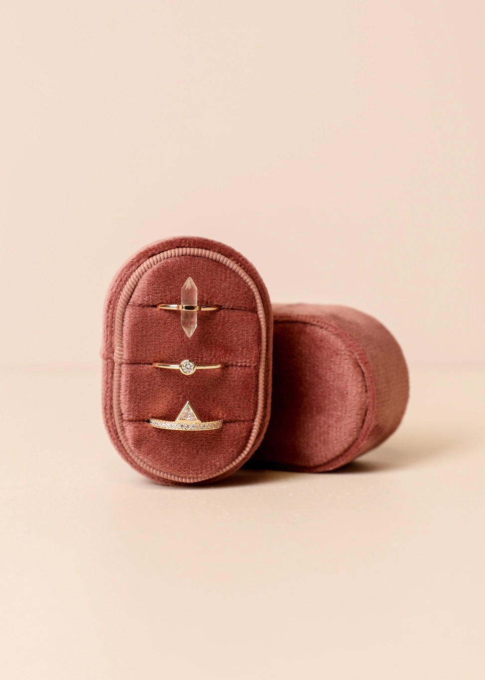 Medium Velvet Jewelry Box