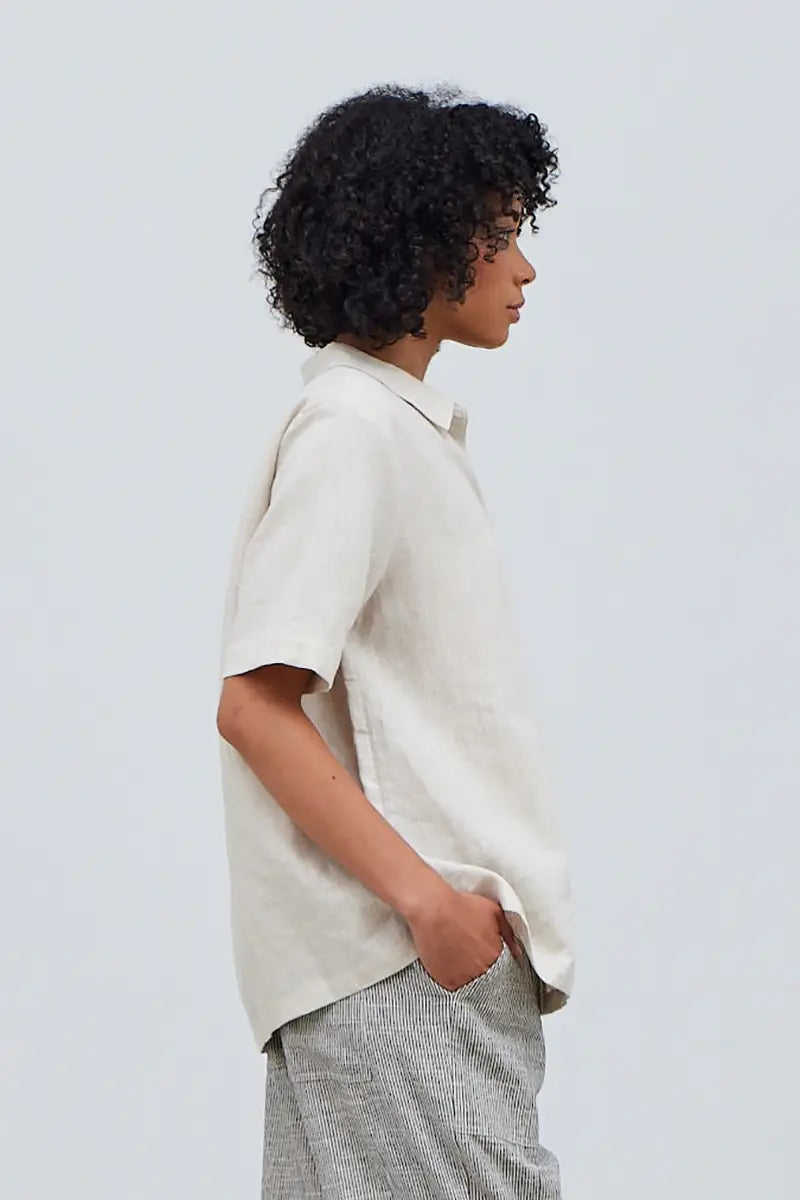 His Linen Shirt